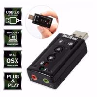 ราคา USB การ์ดเสียง ซาวด์การ์ด Audio 3D Sound Virtual 7 1 Channel Card Adapter (344274272)