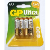 ราคา ถ่าน GP Ultra Alkaline Size AAA LR03 ขนาดเล็ก 1 5V แพค 8 ก้อน ของใหม่ ของแท้ (7639758894)