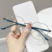 ราคา แว่นอ่านหนังสือสตรีป้องกันแสงสีฟ้า6สี 100 กรอบ400แว่นสายตายาวเด็กผู้หญิงแว่นสายตายาวแบบใหม่กรอบแว่นสีล้วนพร้อมเลนส์เกรด (23092110151)
