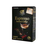 ราคา G7 Espresso กาแฟดำเอสเพรสโซ่ ล็อตใหม่ กาแฟอาราบิก้า 100 แบบสำเร็จรูป 1 กล่องมี 15 ซอง 37 5g (19201856950)