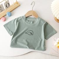 ราคา เสื้อยืดเด็กผู้หญิง เสื้อคอกลมเด็กฤดูร้อน แขนสั้นลำลอง สไตล์เกาหลี ผ้านิ่มใส่สบาย ลายน่ารัก (24080817286)