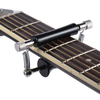 ราคา Guitar Sliding capo คาโป้เลื่อนกีต้าร์ Rolling Guitar Capo Glider Quick Setup Sliding (24306929595)