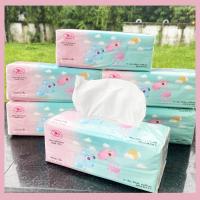 ราคา ทิชชู่ กระดาษทิชชู่ กระดาษเช็ดหน้า แผ่นหนา 3 ชั้น บรรจุ 400 แผ่น ดึงได้ 130 แผ่น 1หิ้ว 6 ห่อ (4620312654)