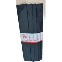 ราคา กระดาษย่นสีดำ ตราดอกไม้แดงสำหรับพันก้านดอกไม้จันทร์ (23933254981)