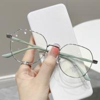 ราคา แว่นอ่านหนังสือสตรีป้องกันแสงสีฟ้า6สี 100 กรอบ400แว่นสายตายาวเด็กผู้หญิงแว่นสายตายาวแบบใหม่กรอบแว่นสีล้วนพร้อมเลนส์เกรด (23092110158)