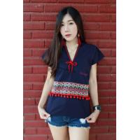 ราคา เสื้อพื้นเมือง เสื้อทรงกระเหรี่ยง เสื้อผ้าฝ้าย (11874857184)