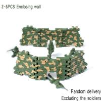 ราคา 100 ชิ้น เซ็ตทหารพลาสติกของเล่นทหารทหารตัวเลขของเล่นรุ่นสามารถย้ายของเล่นเด็ก (999944309)