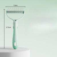 ราคา The Phoenix ปมสัตว์เลี้ยงใหม่ตัดแต่ง หวีกําจัดขนสัตว์เลี้ยง ที่แปรงขนแมว เครื่องมือกรูมมิ่งสุนัขหวีคราดสองด้านแมวและสุนัข (24612720261)