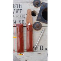 ราคา ซองใส่ปากกาหนังแท้ งานHandmade ขนาด S (15709644269)