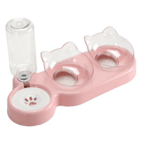 ราคา XCuteMeMeow ชามแมว ถ้วยชามแมว ที่ให้อาหารสุนัข ชามข้าวแมว ชามอาหารและน้ำ ชาม2in1 ชามให้น้ำอัตโนมัติ ชามใส่อาหารแมว ชามให้อาหารแมวแบบคู่ (16002096909)