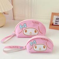 ราคา กระเป๋าอเนกประสงค์ 2ใบ ลายการ์ตูน Sanrio กระเป๋าพกพา กระเป๋าเครื่องสำอางค์ คิตตี้ ซานริโอ้ คุโรมิ Bluerubystore (19616017794)