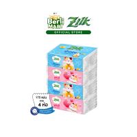 ราคา ซิลค์ ลัคกี้ ซอฟท์แพค 175 แผ่น แพ็ก 4 Zilk Lucky Soft Pack 175S P 4 กระดาษเช็ดหน้า Facial Tissue (8585698970)