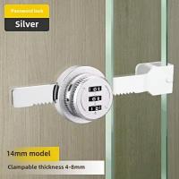 ราคา กุญแจ กุญแจล็อคตู้กระจก ล็อคตู้โชว์ ล็อครหัสผ่าน กุญแจบานเลื่อน รหัสผ่านล็อคล็อคประตูกระจกบานเลื่อน ประตูสลับ ST002597 (24414351250)