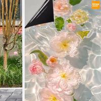 ราคา ฟิล์มติดกระจกสุญญากาศ ฟิล์มฝ้า ยาว1เมตร ติดสำนักงาน ตกแต่งบ้านฟิล์มฝ้าติดกระจกกันแอบมอง สุญญากาศติดกระจก Window film (24344903052)