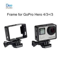 ราคา Frame for GoPro Hero 4 3 3 กรอบ สำหรับ GoPro Hero 4 3 3 Housing เปลือกป้องกันขอบเคสสำหรับ Hero 4 3 3 สีดำอย่างรวดเร็วซิปและสกรูที่เคลื่อนย้าย (17699843148)