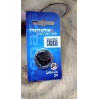ราคา ถ่านกระดุม Renata CR2430 Lithium 3V ของแท้ ของใหม่ แพค 1 ก้อน (4211920387)