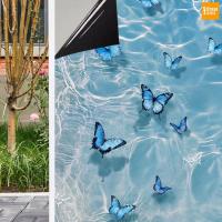 ราคา ฟิล์มติดกระจกสุญญากาศ ฟิล์มฝ้า ยาว1เมตร ติดสำนักงาน ตกแต่งบ้านฟิล์มฝ้าติดกระจกกันแอบมอง สุญญากาศติดกระจก Window film (24344903051)