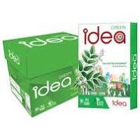 ราคา กระดาษถ่ายเอกสาร A4 Idea Green 1รีม 500แผ่น (8808310072)