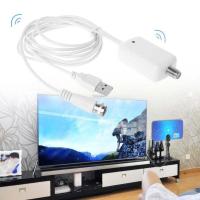 ราคา เครื่องขยายสัญญาณเสาอากาศทีวีเครื่องขยายสัญญาณทีวีดิจิตอลป้องกันการโอเวอร์โหลดบ้านป้องกันไฟฟ้าสถิตย์ติดตั้งง่ายเข้ากันได้ (24630576183)