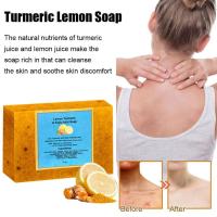 ราคา Soap Turmeric Soap Lemon Soap Ginger Handmade Kojic Soap Soap Cold Face Bath Acid (22264114038)
