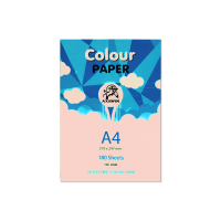 ราคา กระดาษสี A4 ชนิดแข็ง 120แกรม ยี่ห้อ แสงรุ้ง 180แผ่น (23885277977)