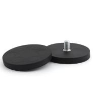 ราคา ฐานแม่เหล็ก D43 มม D55 มม แม่เหล็กแรงสูงเคลือบยาง ทรงกลม สําหรับ ใช้ติดหลังคารถยนต์ ยึดไฟไซเรน ไฟ led (22179174928)