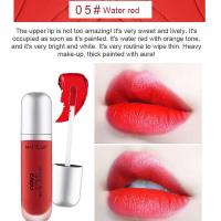 ราคา NOVO Cream Ice Cream Lip Glaze Matte Velvet Lipstick Plain Color Waterproof Moisturizing Cream Liquid Lip Tint Long Lasting (22930138390)