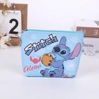ราคา Disney Stitch มินิเหรียญการ์ตูนน่ารักอะนิเมะ Pu กระเป๋าเก็บกระเป๋าเด็ก Kawaii กระเป๋าสตางค์ของขวัญสําหรับเด็ก (22913731041)