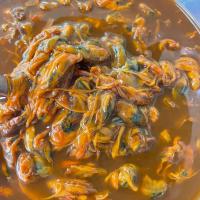 ราคา หอยดองน้ำมะขามเปียก 1กิโล แบบใส่สี เนื้อหอยเยอะ สดใหม่ (22436911924)