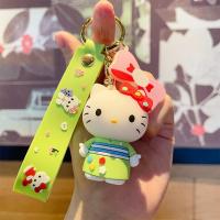 ราคา สวัสดีชุดคิตตี้ขึ้นไดอารี่ Sanrio พวงกุญแจตุ๊กตา Hello Kitty จี้น่ารักเครื่องประดับหญิง (23651309396)
