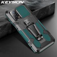 ราคา KEYSION เกราะกันกระแทกเคสสำหรับ Xiaomi Mi 10T 10T Pro 5G ขาตั้ง PC ซิลิโคนโทรศัพท์กลับที่ครอบสำหรับ Xiaomi Mi 10T Lite 5G (7751101070)