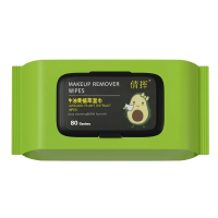 ราคา เมคอัพรีมูฟเวอร์เช็ด เมคอัพสำหรับดวงตา ลิปเมคอัพรีมูฟเวอร์ คลีนซิ่ง 80 12 ชิ้น เมคอัพรีมูฟเวอร์ Wipes อะโวคาโดเป็นธรรมชาติและไม่ระคายเคือง เหมาะสำหรับทุกสภาพผิว ผลิตภัณฑ์เครื่องสำอางที่เทพธิดาต้องมี (