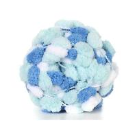 ราคา เส้นด้ายขนาดใหญ่ไหมพรมปอมปอมปอมโพลีเอสเตอร์แบบทำมือผ้าเสื้อกันหนาวถักถักไหมพรม GUQIANFANG86 (24412103053)