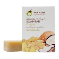 ราคา Tropicana สบู่ก้อน น้ำมันมะพร้าว สูตร สมุนไพร 100g NON PRESERVATIVE (20207999835)