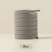 ราคา 1คู่ผ้ารองเท้าแบน laces รองเท้าคลาสสิกสำหรับรองเท้าผ้าใบสีขาวสีดำเชือกรองเท้ายืดหยุ่น laces รองเท้า100 120 140 160cm Strings (22793603690)
