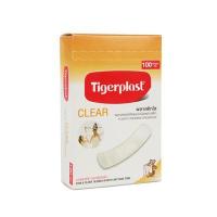 ราคา Tigerplast Clear 100 แผ่น ปลอกผ้าใส่แผล ปลอดภัย ไม่มีวันหมดอายุ (21968605779)