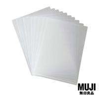 ราคา มูจิ แฟ้มโพลีโพรพิลีนใส A4 แพ็ค 10 ชิ้น MUJI PP Clear Holder A4 10 Sheet (9205607023)