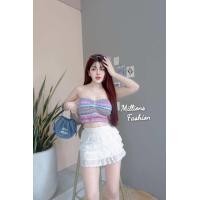 ราคา Kaidee99 เสื้อครอป ผูกคอ เกาะอก บิกินี่ ผ้าถักทอ เสริมฟองน้ำ ผ้าสวย ใส่สบาย สวยน่ารัก เซ็กซี่มากๆค่ะ (22395483070)