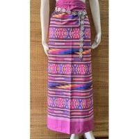 ราคา พร้อมส่ง ผ้าถุงผ้าฝ้าย พิมพ์ลาย ลายน้ำไหล ผ้าซิ่นล้านนาสำเร็จ มีเชือกผูกพร้อมใส่ (23726019070)