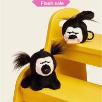 ราคา SHENHAO2 ของเล่นตุ๊กตายัดไส้นุ่มรูปลิงหน้าสีขาวน่ารักพร้อมหวีติดผม (23861877500)