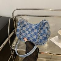 ราคา Belfoyer กระเป๋าสะพายข้างแบบ crossbody ling กระเป๋าสะพายผ้ายีนส์ พู่ Splice กระเป๋าถือ (24434393757)