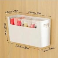 ราคา YESPERY กล่องที่เก็บเครื่องครัวพลาสติกอเนกประสงค์แบบที่จัดระเบียบตู้เสื้อผ้าตู้เก็บของติดผนังแบบเจาะรูสำหรับอุปกรณ์ครัว (21559538084)
