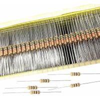 ราคา 100pcs 1 2W ตัวต้านทานฟิล์มคาร์บอน 0 5W 5 1R 10M 0R 10R 100R 220R 330R 1K 2 2K 4 7K 10K 22K 47K 100K 1M 10 100 150 220 330 โอห์ม (23793877483)