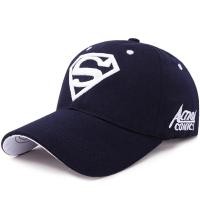 ราคา Baseball Cap Summer Sun Shading Baseball Cap Korean Embroidered Superman Baseball Hat Outdoor Leisure Sports Duckbill Cap Large Brimmed UV Resistant Hat (24581720570)