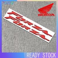 ราคา 3D FORZA ป้ายสัญลักษณ์จักรยานรถจักรยานยนต์สติกเกอร์สำหรับ Honda FORZA 125 300โลโก้ Mark Symbol Side Fairing Horizon 2 4 7มอเตอร์สปอร์ต (9996531766)