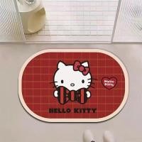 ราคา Molesc พรมเช็ดเท้าธีม Hello Kitty น่ารักสำหรับใช้ในบ้านและสำนักงาน (23826293129)