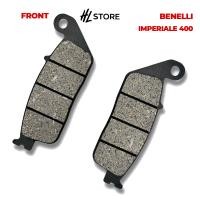 ราคา ผ้าเบรค Benelli Imperiale 400 TNT 300 TRK 502 เบเนลลี อิมพีเรียล ด้านหน้า หลัง ชุด (23439469805)