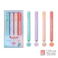 ราคา Quantum ปากกาไฮไลท์ ปากกาเน้นข้อความ ออโรร่า จำนวน 4 ด้าม แพ็ค (24232829330)