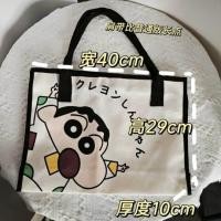 ราคา กระเป๋าผ้าใบทรงสี่เหลี่ยมจัตุรัสสำหรับใส่หนังสือขนาดใหญ่สำหรับนักเรียน กระเป๋าสะพายไหล่ข้างเดียวแบบลำลองสำหรับผู้หญิง กระเป๋าสะพายข้างแบบลำลอง (24187128702)
