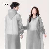 ราคา Aqrau EVAวัสดุกันน้ำ เสื้อกันฝนเสื้อกันฝนโปร่งใสชุดกันฝนเสื้อกันฝน ผู้ใหญ่เสื้อกันฝนกันน้ำเสื้อกันฝนยาวเสื้อกันฝนผู้ใหญ่ (24348620972)